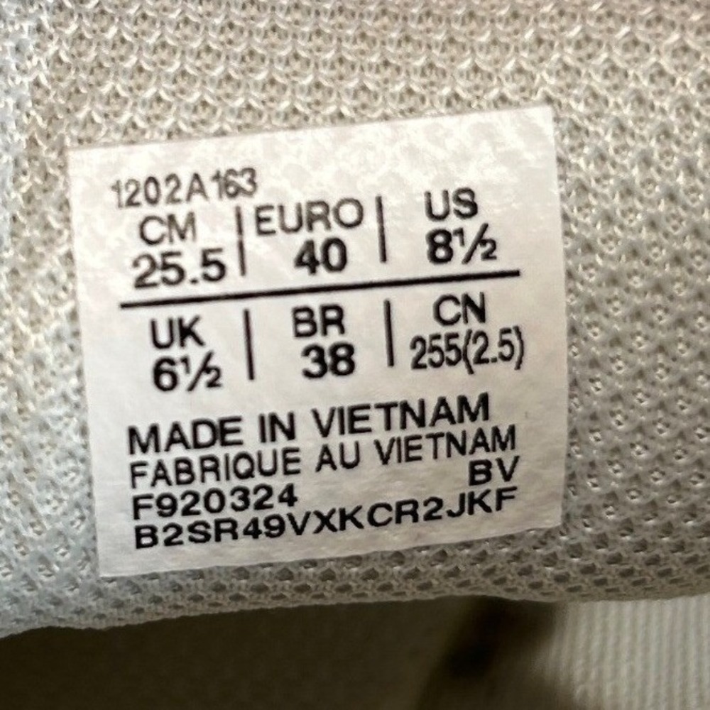 ASICS GEL-1130 White‎ Birch Cream Retro Running Shoes 1202A163-100 Womens 8.5 - Picture 10 of 15